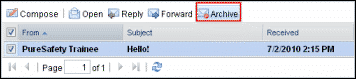 Archive Messages